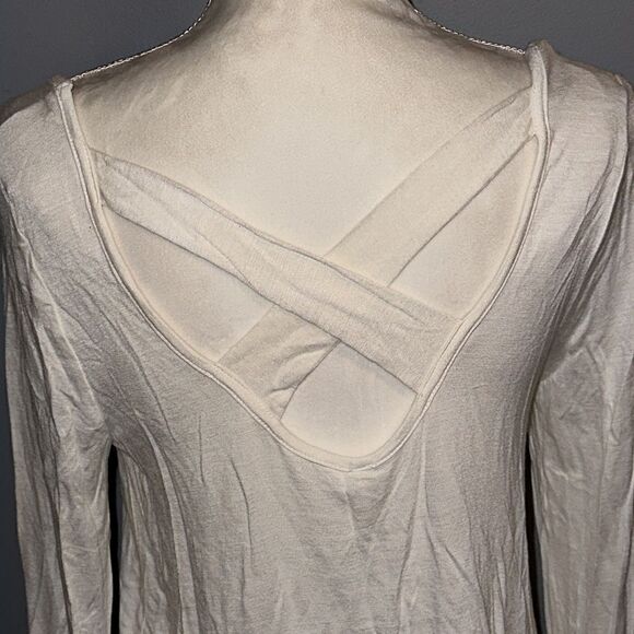 Bozzolo Cross Back Tee Shirt Top! - Picture 3 of 11